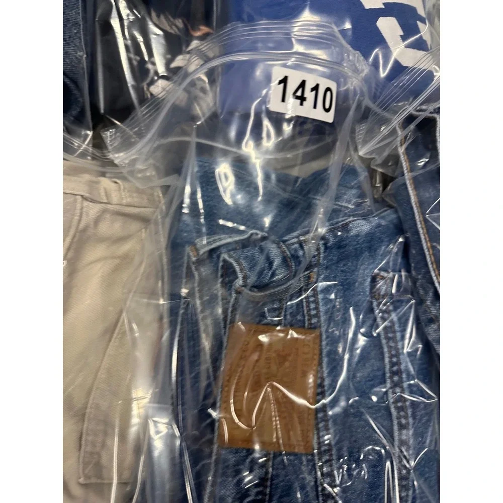 Levi's 505 Regular Fit Straight Leg Blue Denim Jeans Mens‎ W36 L32